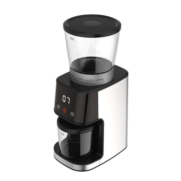 Quiet Conical Burr Coffee Grinder 165W 275g DC Motor Espresso Coffee Making