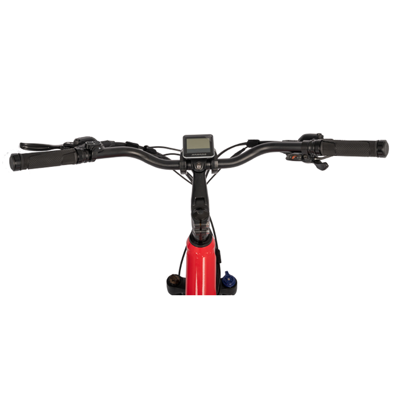 27.5 Inch Electric Road Bike Domanca 2024 Red Electric City Bike with 250w Power