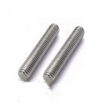 Zinc Plated Fully Threaded Rod White Carbon Steel 2 Meter Double End Bolts