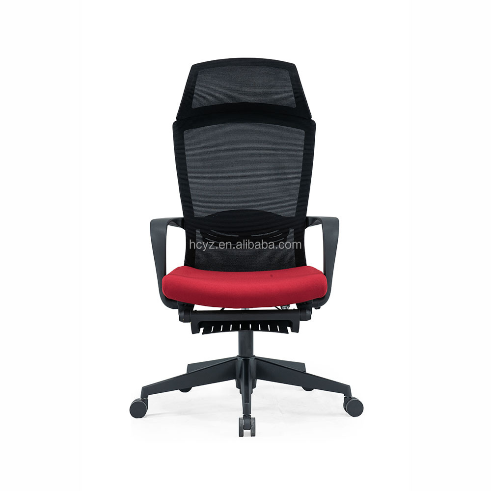 Modern Design Heavy Duty Swivel Office Chair with Footrest and Adjustable Backrest