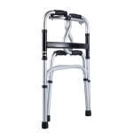 Assisted Walking Aluminum Walkers For Seniors Foldable With Adjustable Height