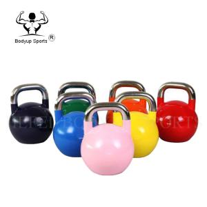 Quality Steel Fitness Equipment Kettlebells Smooth Handle For Easy Use And Good Grip wholesale