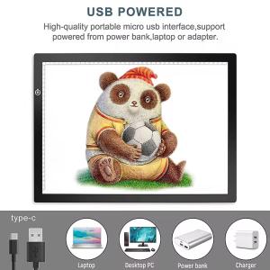 Quality Acrylic Panel Led Tracing Light Pad Energy Savings Tracing Light Box RoHS wholesale