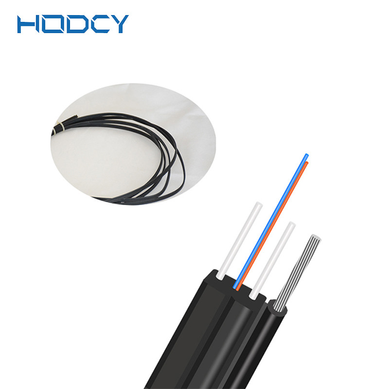 GJYXFCH FTTH Drop Cable Self Supported Tube LSZH Jacket Cable G652D G657A1 G657A2 drop fiber optic cable