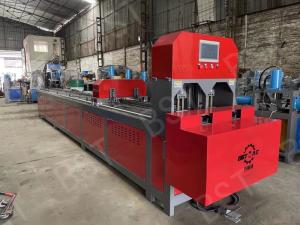 Quality 100mm Punching Stroke Hydraulic Tube Punching Machine For Carbon Steel CNC Tube Punching Equipment wholesale