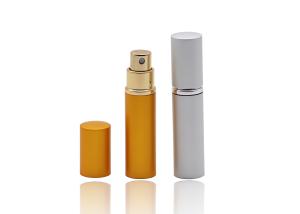 Quality Refill Perfume Atomizer Spray Bottle Makeup 5ml In Gold Color For Perfume Package wholesale