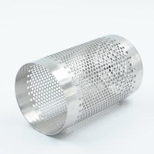 China Stainless Steel 304 316l Wire Mesh Filter Tube Perforated Punching on sale