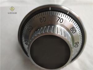 Quality Deposit Box Safe Lock Dial Durable , Lock Replacement Parts 4-M6 Screws Fastened wholesale