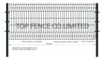 3D wire mesh fence panels