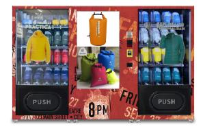 Quality Clothes Vending Machine Thermal Underwear T-Shirt WithTouch Screen wholesale