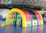 Inflatable Yard Tent Movable Rainbow Inflatable Air Tent For Party / Blow Up