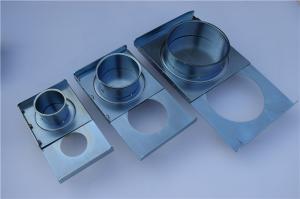 Quality Metal Ductwork Blast Gate Zone Control Dampers Manual 140mm Diameter wholesale