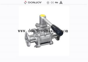 Quality Pharmaceutical DN25 Non Retention Sanitary Ball Valve wholesale
