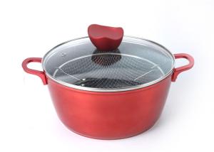 Quality Tempered Glass Lid Sgs 1.5qt Aluminium 2mm Mini Sauce Pots wholesale