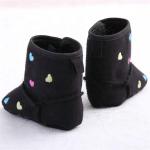 Norht Europe Winter snow warm cotton walking shoes star Newborn toddler baby