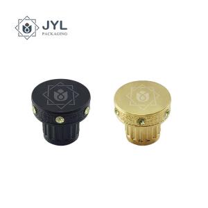 Quality Custom Zamac Perfume Bottle Caps For Luxury Niche Perfume Brands Arabian Style wholesale