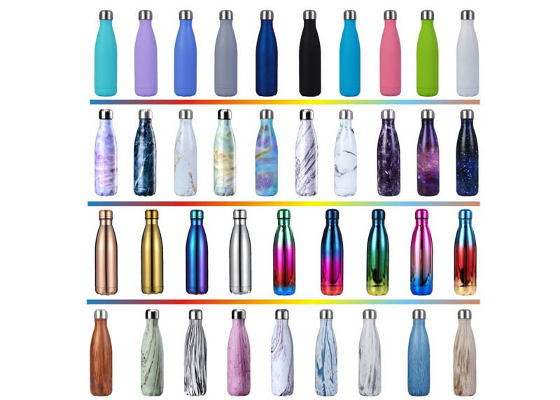 Gifts Items Portable Flask Cup , Customized Solid Color Travel Flask Mug