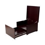 Drawable OEM MDF Solid Wood Shoe Cabinet Shoe OT 18017 Wood Shoe Boxes