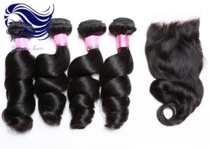 Quality Sensationnel Unprocessed Peruvian Virgin Hair Extension Double Wefted wholesale