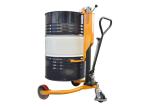 DT250 Three wheels PU Coated Portable Drum Truck with Hydraulic System Drum