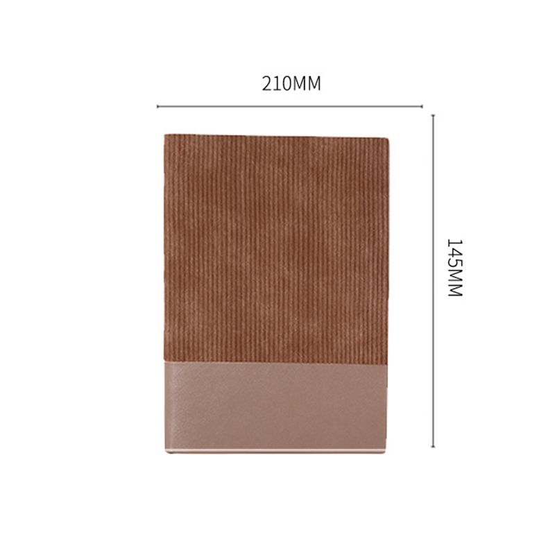 Self-Adhesive Inner Pages 104 sheets A6 Diary Custom Cloth Cover Notebook for Students