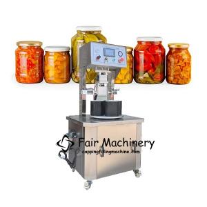 Quality 15BPM 3PH Screw Capping Machine Food Sauce Jar Filling 1.5KW wholesale