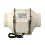 Customized Logo 4/5/6/8 Inch Plastic Axial Air Flow Inline Duct Fan for 248-840