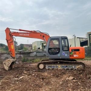 Quality Hitachi EX120 Second Hand Excavator Original Japan Used Hitachi 12 Tons Excavator Hitachi 120 For Sale wholesale