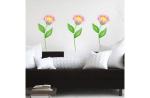 Novelty Flower Removable Vinyl Wall Sticker P2-01A