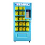 Full Metal Soda Vending Machine , Blue / Pink / Yellow Lucky Box Food Vending