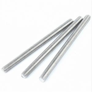 China Thread Rod Threaded Bar 4.8 Class Carbon Steel Zinc Plated M2 M4 M6 M8 M10 on sale