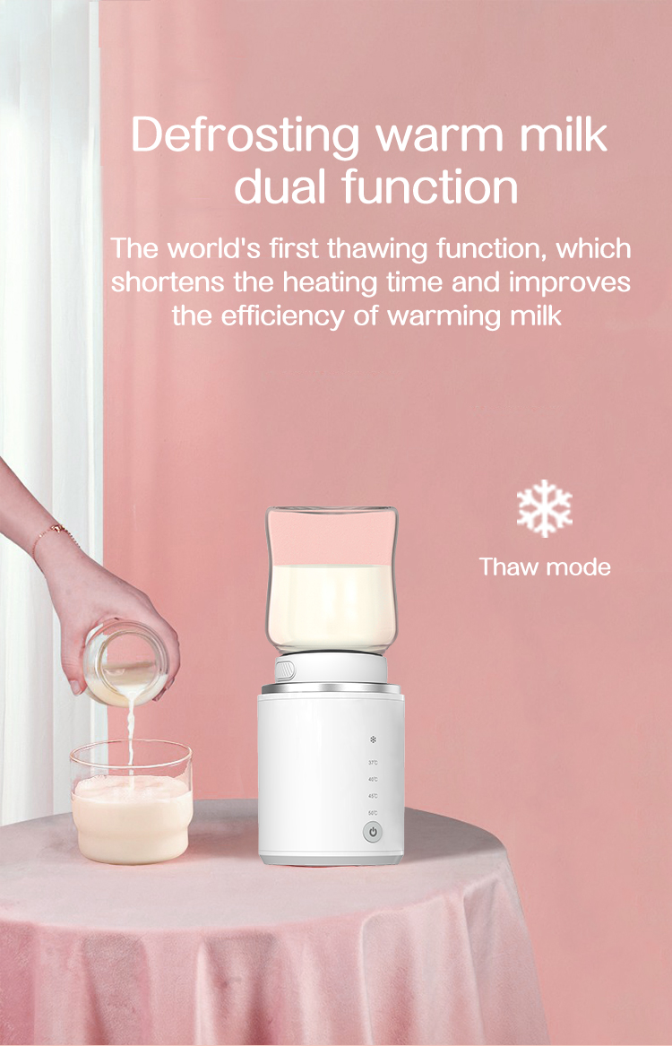 8800mAh Battery Smart Baby Bottle Warmer Thermo Feeding Bottle Warmer Keeping Milk Warm