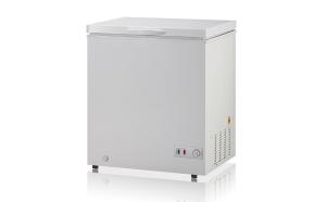 Quality R600A Refrigerant Chest Deep Freezer 155L Metal Painted Plastic Material wholesale