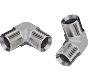 Quality SAE Male Threads Hydraulic Elbow Fittings 1b9 Carbon Steel for Durable Hydraulic System wholesale