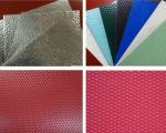 Embossed aluminum sheet black red used in exterior building decoration
