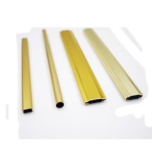 Quality Chemical Polished Aluminium Profile Flat For Closet Decoration wholesale