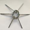 Quality Galvanized Twisted Umbrella Head Roofing Nails With BWG10 * 2.5 Inch wholesale