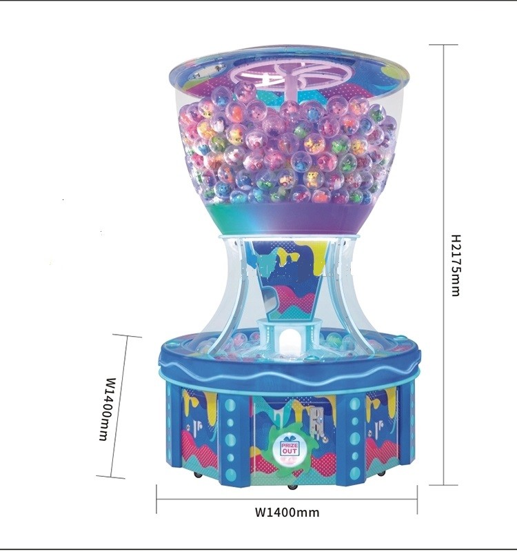 FRP + Steel Material 4 Player Arcade Gift Vending Machine For Game Center