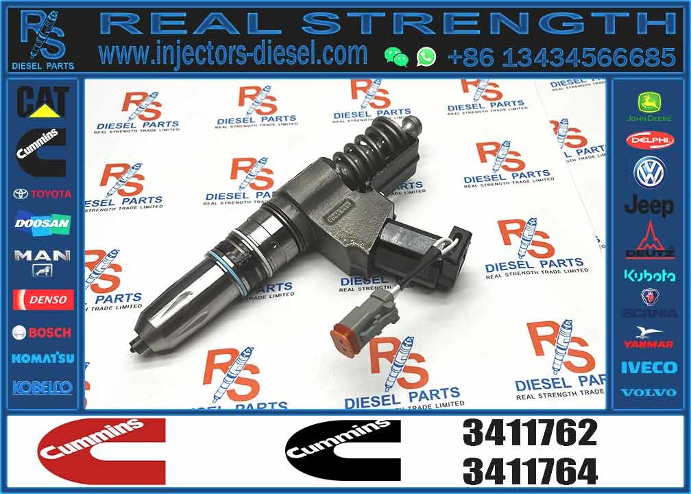 Nine Brand Diesel Hot Sale High Quality Common Rail Injector 3411762 3087560 3411765