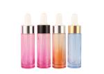White Lids Cosmetic Dropper Bottler Antiskid Bottom Fragrance Oil Bottle