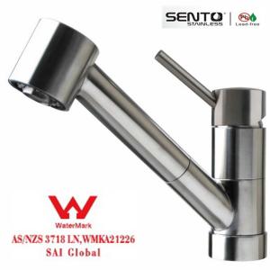 Quality Australia design stainless steel kitchen mixer with Watermark wholesale