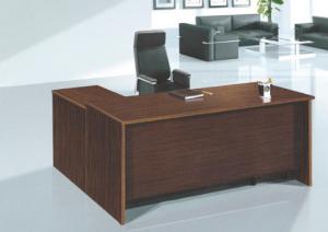 Quality modern wooden MFC office manager table furniture in warehouse wholesale