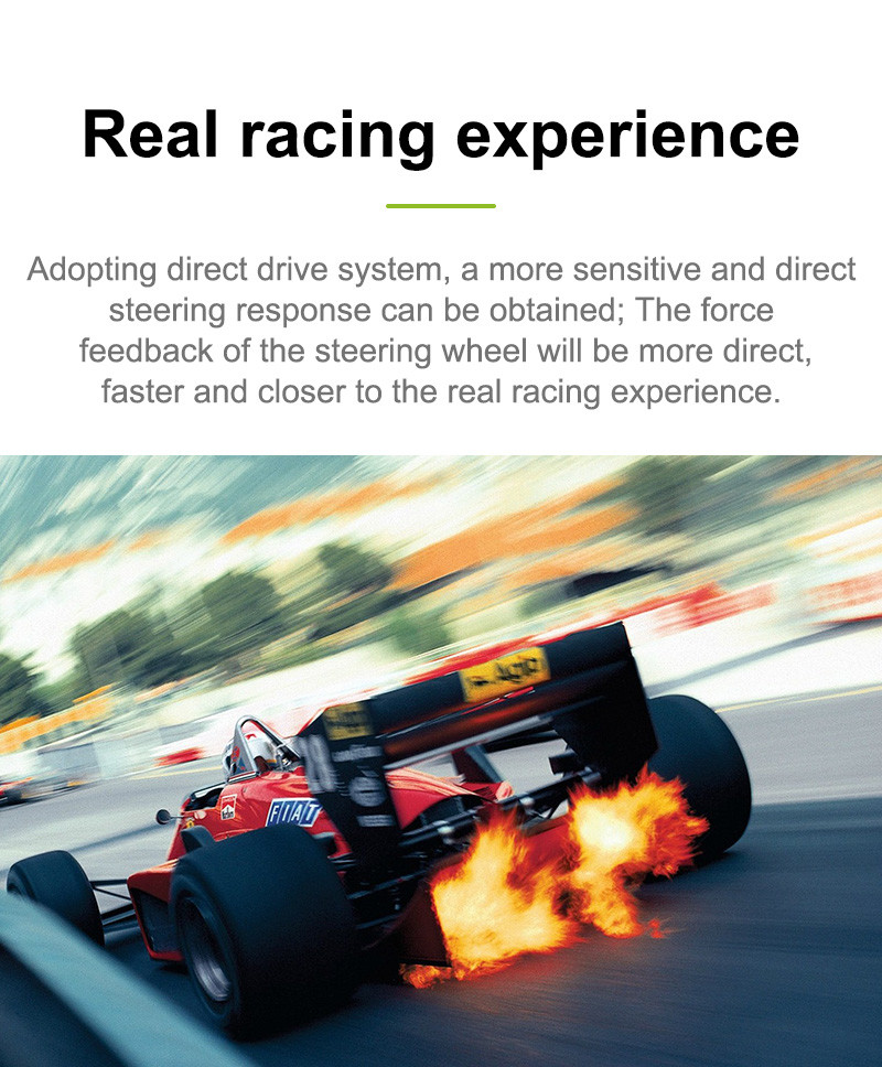 CAMMUS 15Nm Servo Motor Motion Sim Racing Simulator