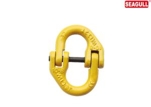 Quality Yellow Rigging Hardware 15t Alloy Steel Connecting Chain Link SLR074-G80 wholesale