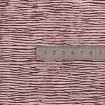 Solid Crinkle Pleated Korean Velvet Fabric Knitted 260gsm