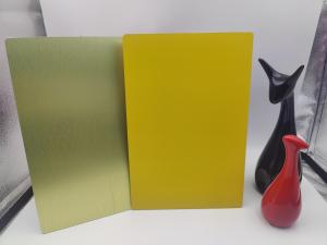 Quality High Gloss Surface Wooden Aluminum Composite Plate For Billboards wholesale