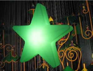 Quality LED Star CH-002 For Christmas Rechargeable Battery,RGB Color changing,.Remote control wholesale