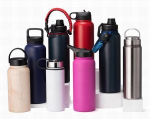Quality 800ml Double Wall Stainless Steel Thermos Flask Multiple Lid Options wholesale