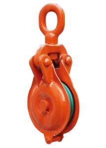 Quality 2 Ton Eye Marine Snatch Block Neat Shape With Durable Powder Coat Finish wholesale