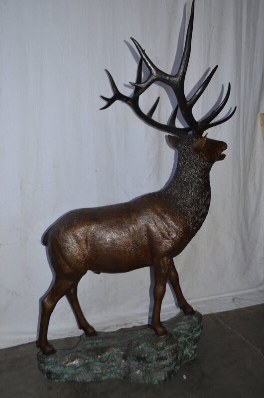 Custom Print Method Life-Size Bronze Animal Sculpture for Customized Requirements